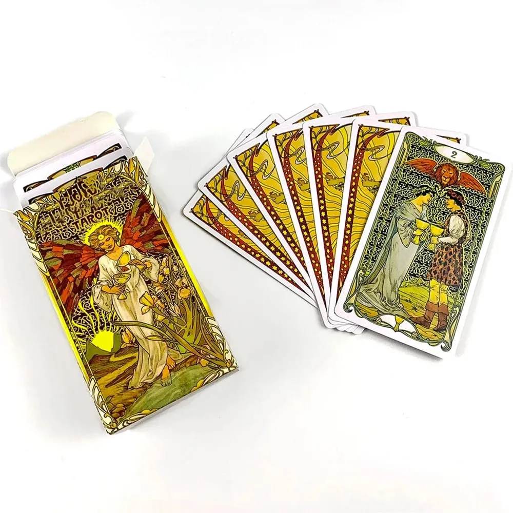 Hot-selling Tarot Deck 78pcs Cards Mystical Artwork Durable & Portable Perfect For Spiritual Guidance & Collectors — image 2