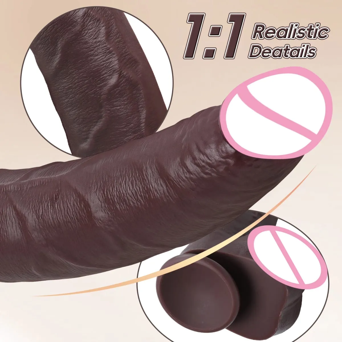 Superdimensionado realidade vibradores super longo butt plug silicone para lndividuals masturbadores para homens mulheres gay vibrador sextoys sex shop 18 + — image 2