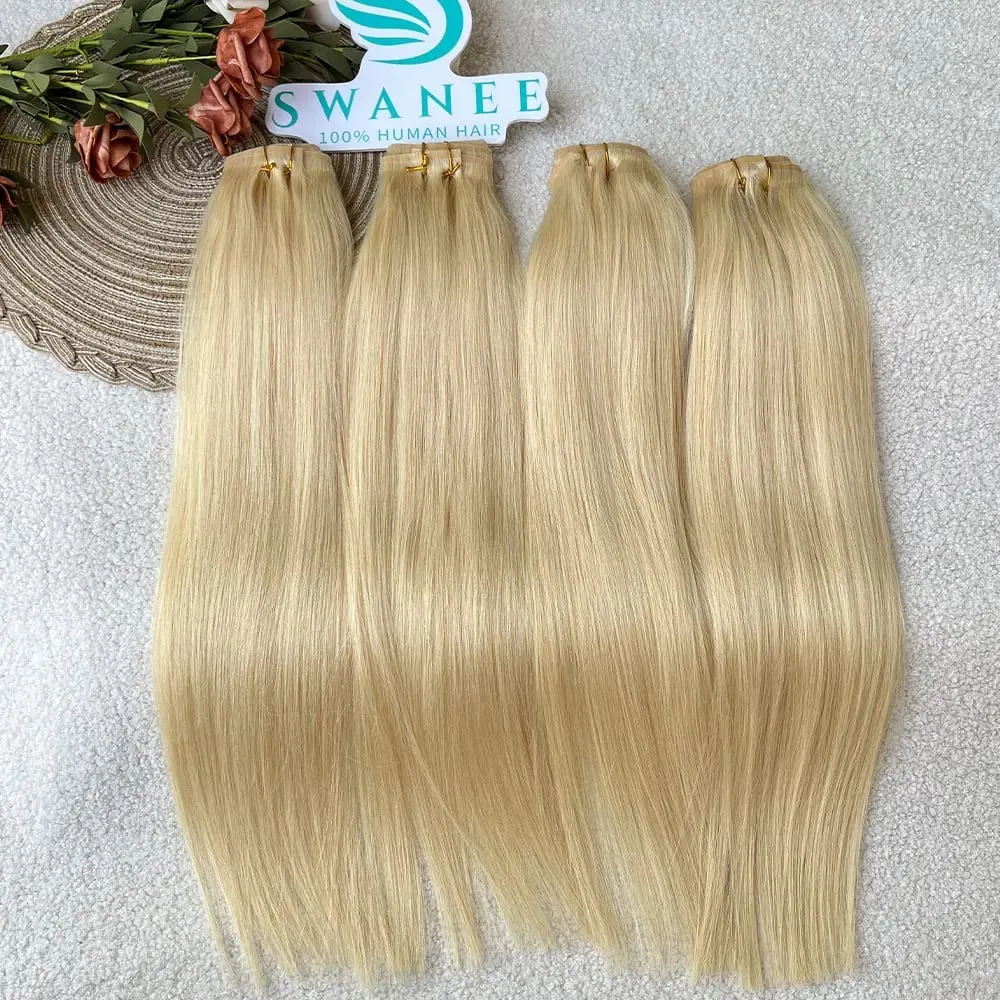 Clip in Hair Extensions Real Natural Hair Virgin Straight Set 7 Pcs/Set Vietnamese Clip in Human Hair Extensions