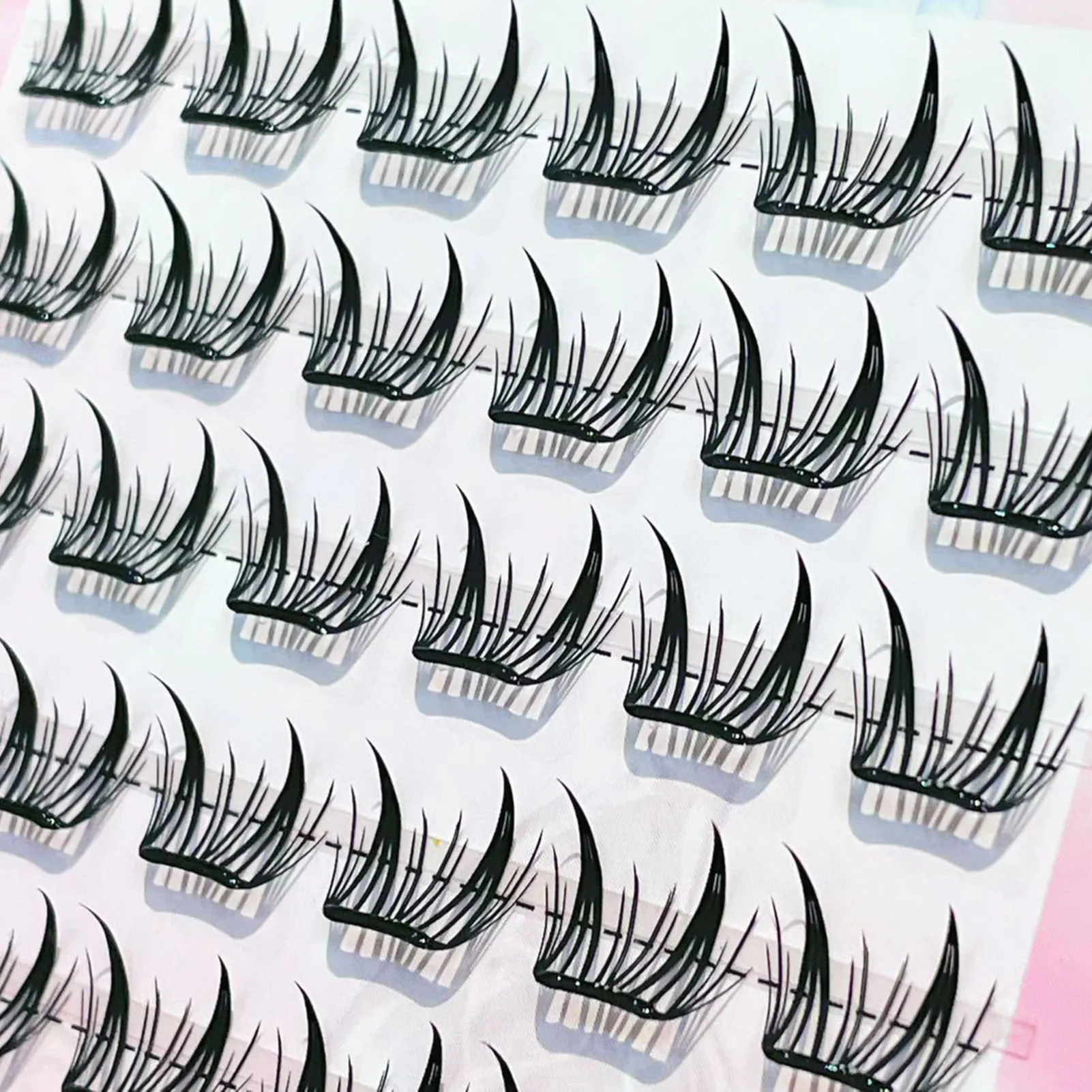 Sztuczne rzęsy C ​​Curl naturalne i delikatne rzęsy Manga samoprzylepne rzęsy idealne dla dziewczynek wieczorowe narzędzia do makijażu oczu