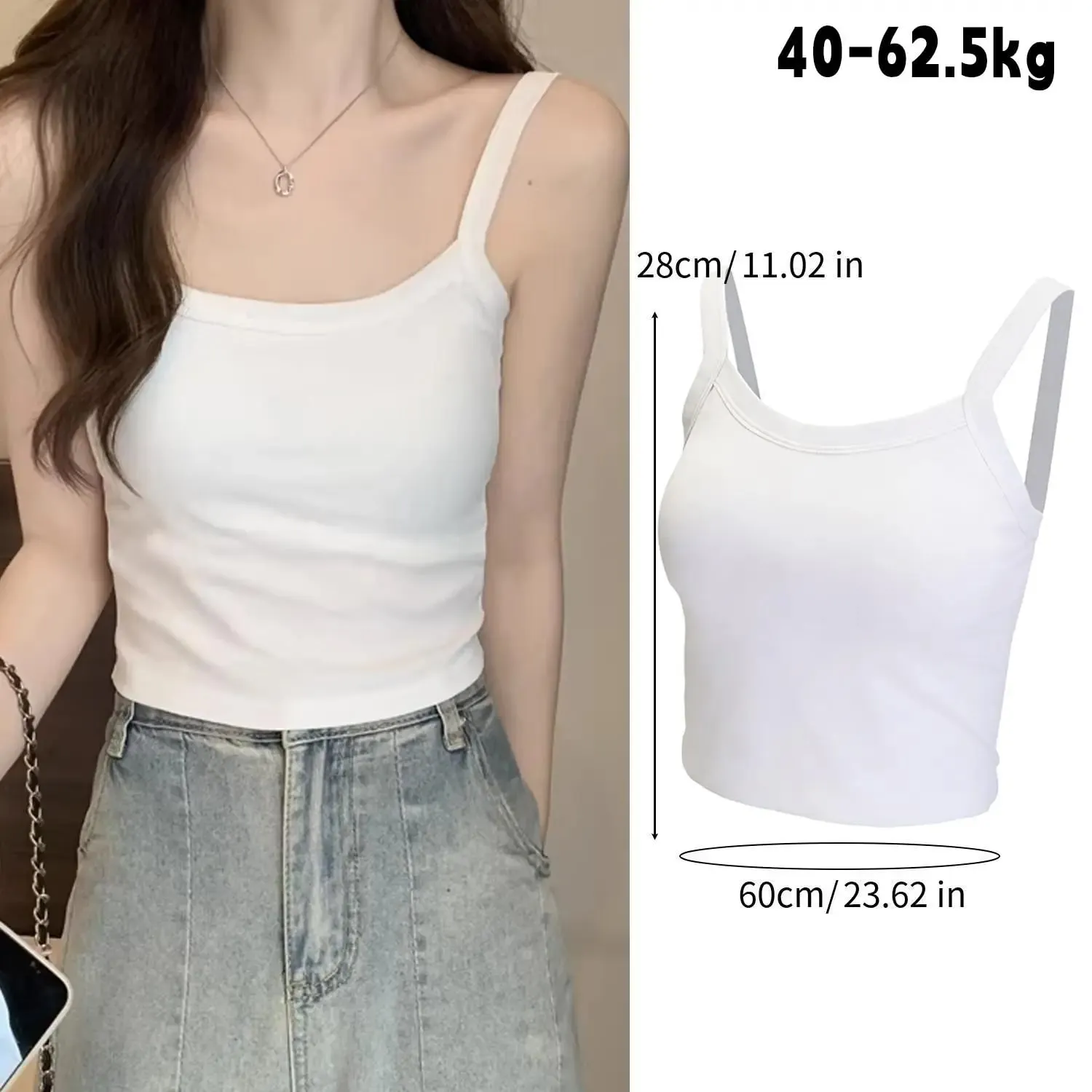 Sleeveless Women Tank Tops with Breast Pads Summer Sexy Slim Crop Top Basic T-shirt Vest Lingerie Bras Tube Tops Hot Underwear