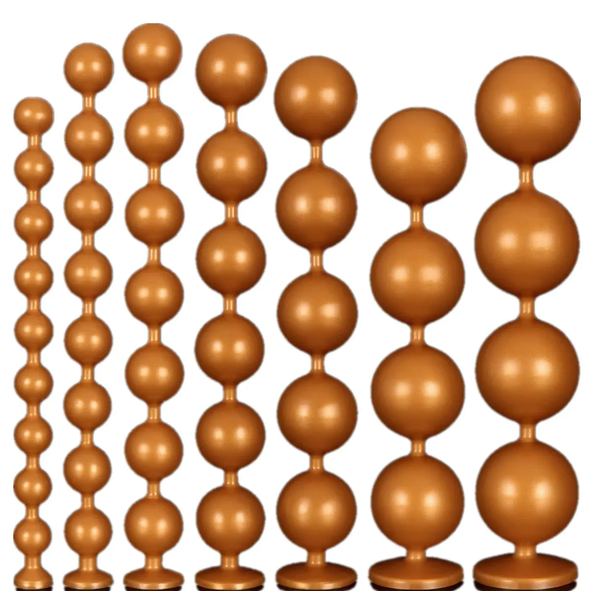 Super Mahabang Anal Beads Anal Plug Prostate Massage Malaking Butt Plug Vaginal Balls Anal Stimulation Pull Bead Dildo Deep Anal Sex Toys — image 1