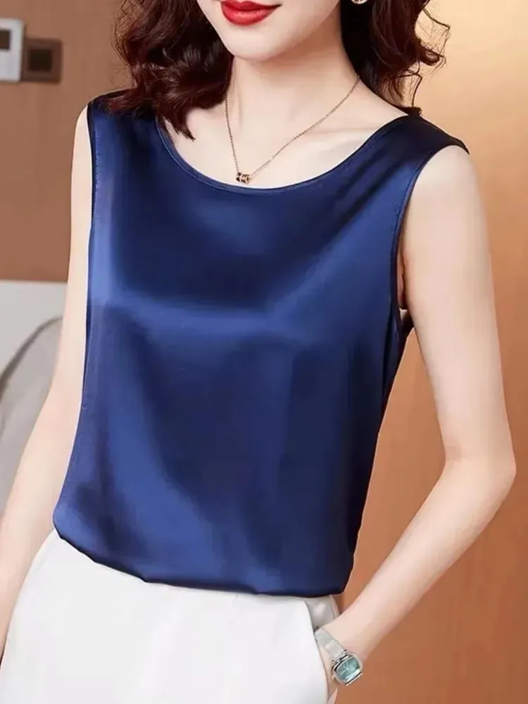 Women Summer Tanks Camis Vest Fashion Casual Sleeveless Ladies Street Tanks Tops Tees Hotsweet — image 6