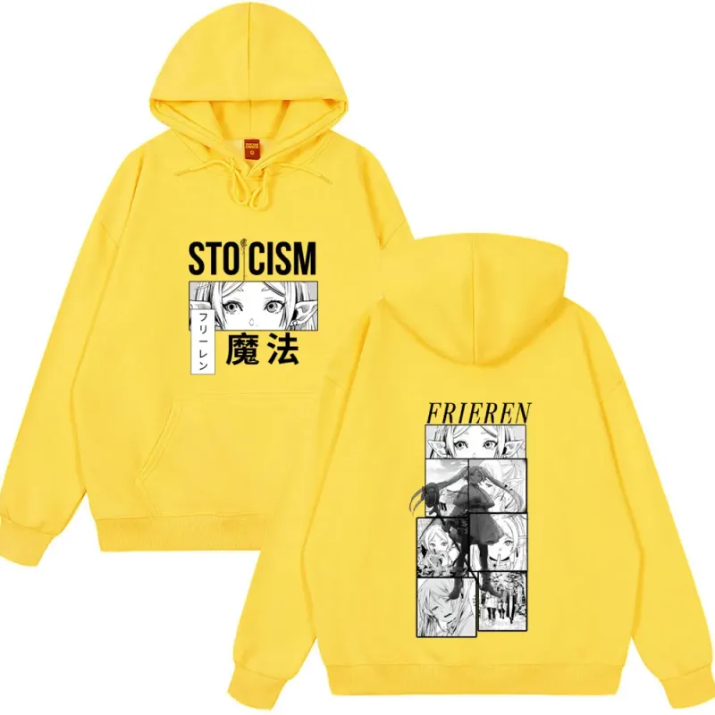 Anime Frieren: Beyond Journey's End Hoodies Men's Women Clothing Fashion Casual Hoodie Hip Hop Couple Style Clothing Sweatshirts — image 6