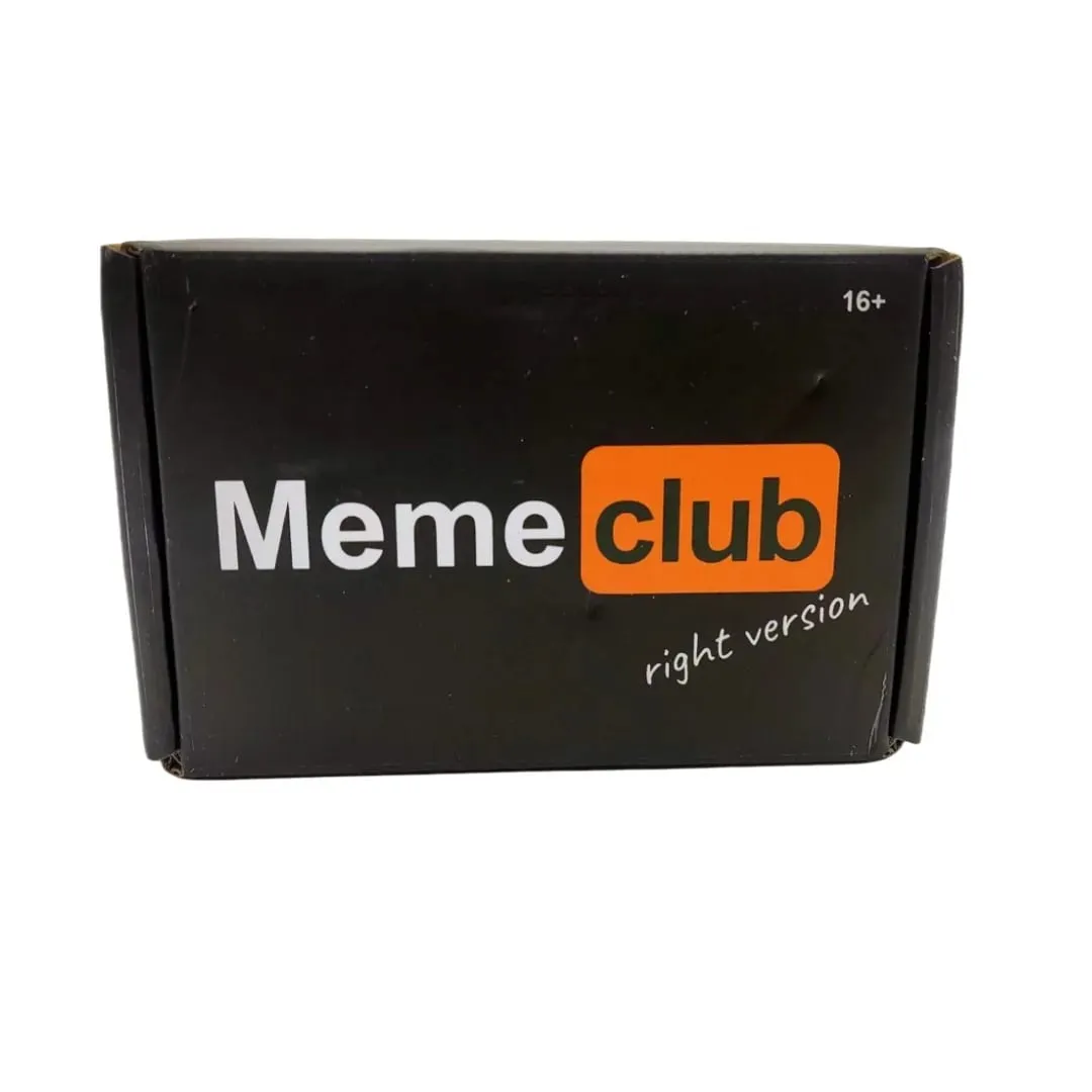 "Meme Club: Right Version",Russian Version of the Board Game Interactive Tabletop Game Card Game Suitable for Company Gatherings Holiday Gift. — image 2