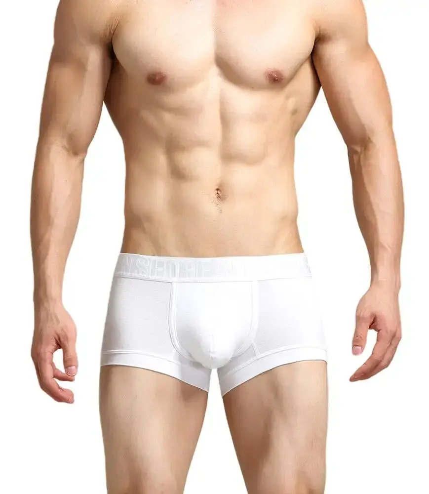 Men's Breathable Cotton Boxer Shorts U-Convex Pouch Low-Waist Soft Stretch Underwear for Daily Casual & Intimate Wear — image 9