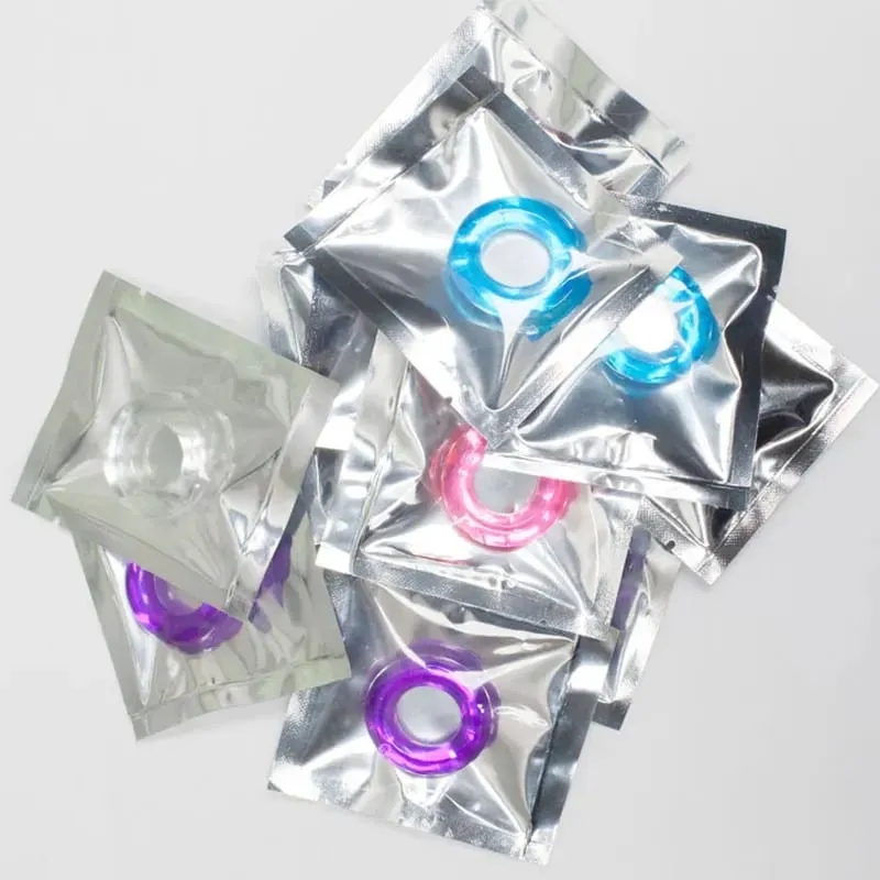 Anel peniano retardador de ejaculação, peças, extensor de ereção peniana, anéis eróticos, brinquedos sexuais para homens, produto sexual adulto — image 3