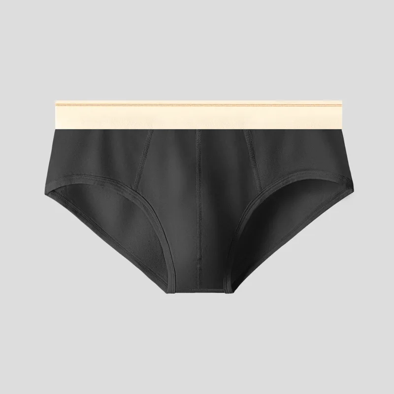 Men's pure cotton breathable and comfortable triangular underpants, mid-waist, skin-friendly and soft, teenagers' underpants — image 27