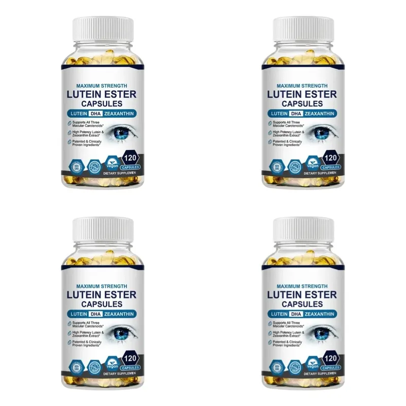 Lutein Ester Capsules Supports Eye Health and Vision Protection Non-GMO Vegan Natural Ingredients Antioxidant Support 120Softgel — image 9