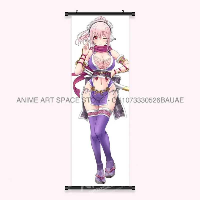 Video game Wall Artwork Canvas Scrolls Picture Anime Movie Role Poster Hanging Painting Print Home Decoration For SUPER SONICO — image 23