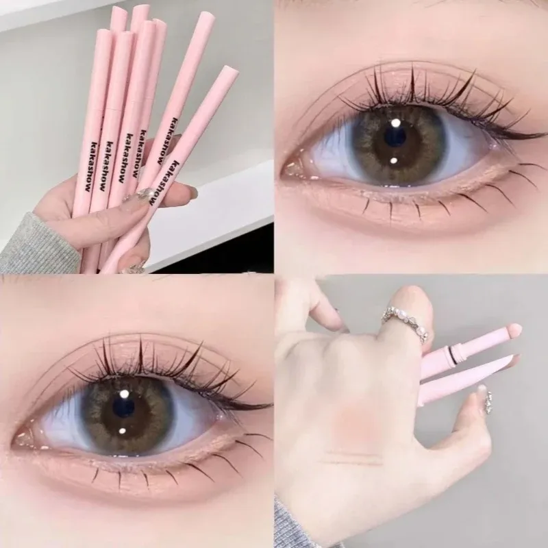 Double-end Lying Silkworm Eyeliner Shadow Highlight Glitter Matte Aegyosal Pen Natural Long Lasting Brightening Cream Eye Makeup — image 11