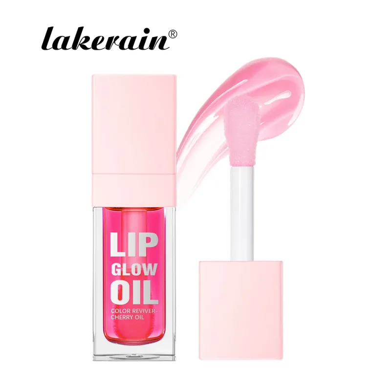 Pelembap Lip Gloss Cermin Air Lip Glaze Menyuburkan Bibir Cecair Gincu Isipadu Bibir Jelas Lip Glos Wanita Bibir Kosmetik — image 11