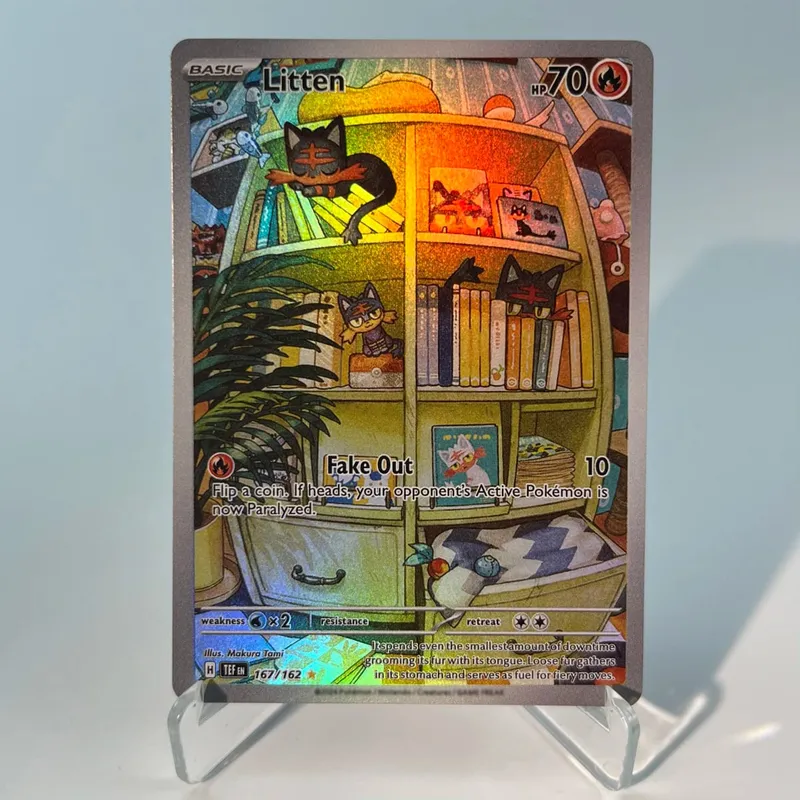Pokémon 151 PKM Cards PTCG3-D Bulbasaur Squirt Rainbow Gengar ex Holographic Ex GX Rare Collection Battle Toys Gifts for Hobbies — image 29