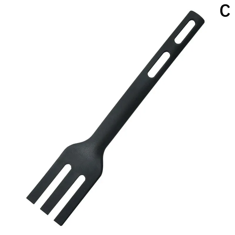 Utensils Set Serving Cooking Kitchen Cutlery Spoons Nylon Kit Spatula Tableware Portable Camping Plastic Slotted Flatware