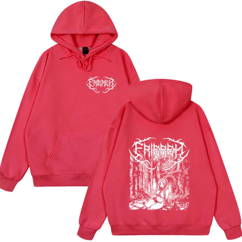 アニメ Frieren: 旅の終わりを超えて Tシャツ Frieren マンガゴシックパーカー男性女性服冬服ルーズスタイルストリート