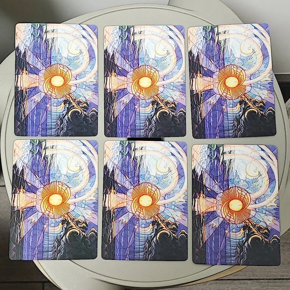Carte di Geometria Sacra per il Sentiero Visionario 10,4*7,3 cm - 64 Carte Oracolo che integrano scienza matematica e spiritualità — image 4