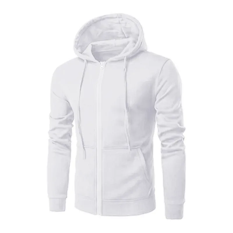 spring autumn Men Sweatshirts Long Sleeve Hoodie Zipper cardigan Male/woman Hoodies Sweatshirt Slim Fit Hoodie Male Clothing — image 2