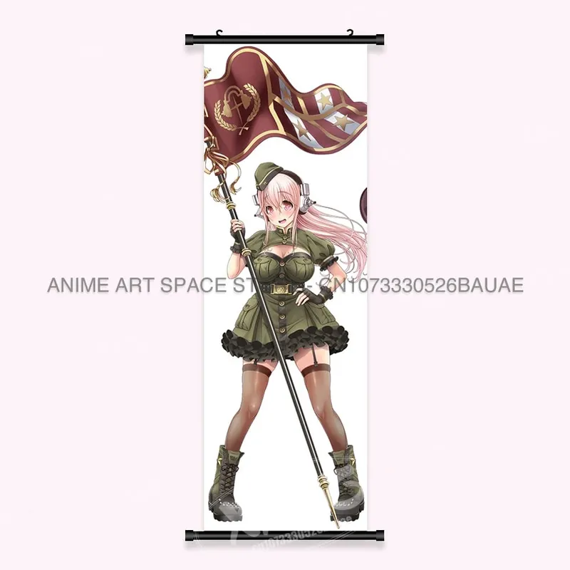 Video game Wall Artwork Canvas Scrolls Picture Anime Movie Role Poster Hanging Painting Print Home Decoration For SUPER SONICO — image 22