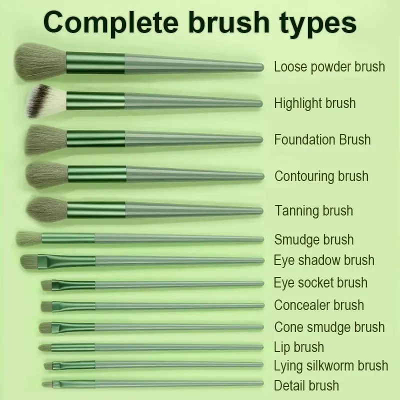 13Pcs Makeup Brush Set Make Up Concealer Blush Powder Brushes Eye Shadow Highlighter Foundation Brush Cosmetic Beauty Tool