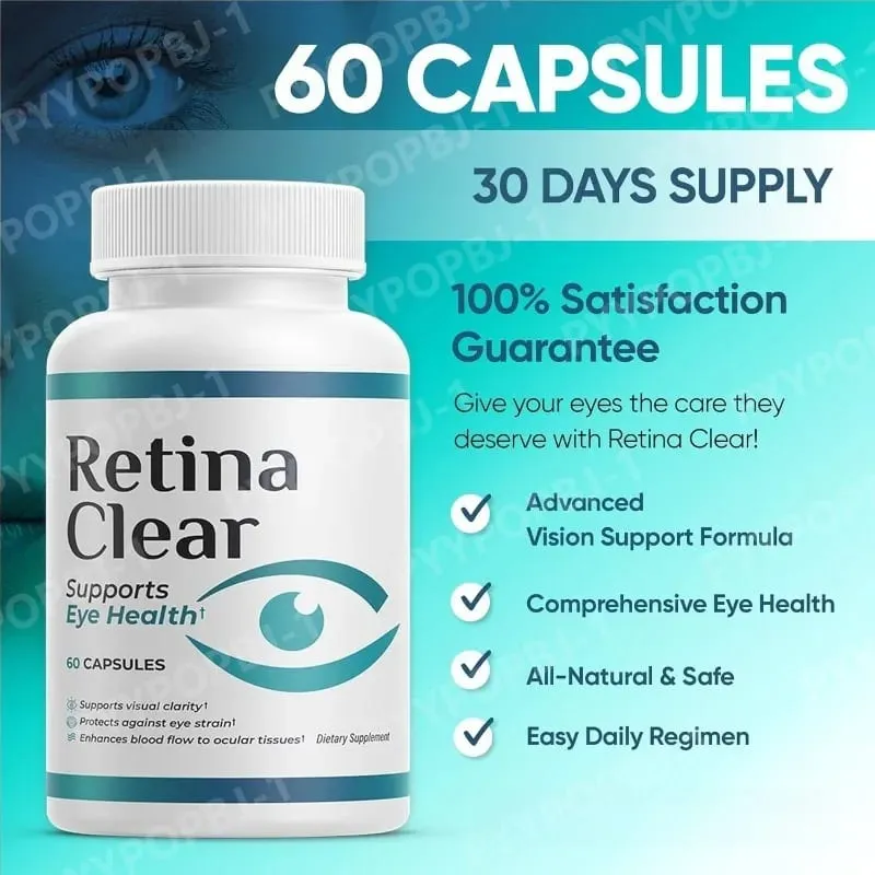 60 Count Eye Protection Capsules Supports Visual Clarity and Relief Eye Fatigue Supplement Contain Lutein multivitamin & Zinc — image 5