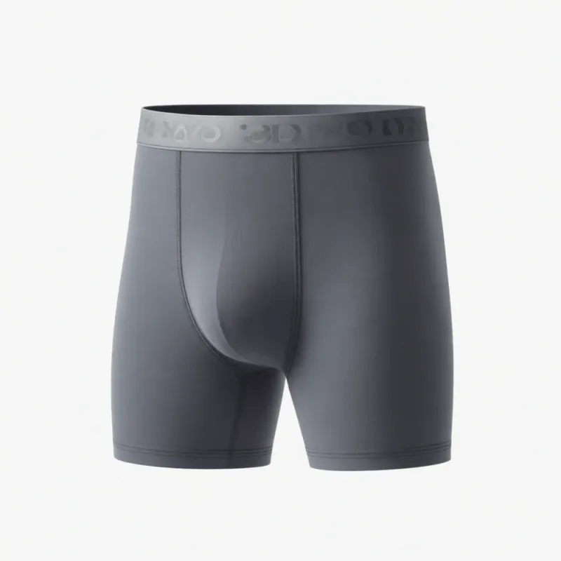 Mens Seamless Briefs Ice Silk Underwear 3D Pouch Breathable Quick Dry Elastic Low Waist Soft Solid Color Men Underpants — image 7