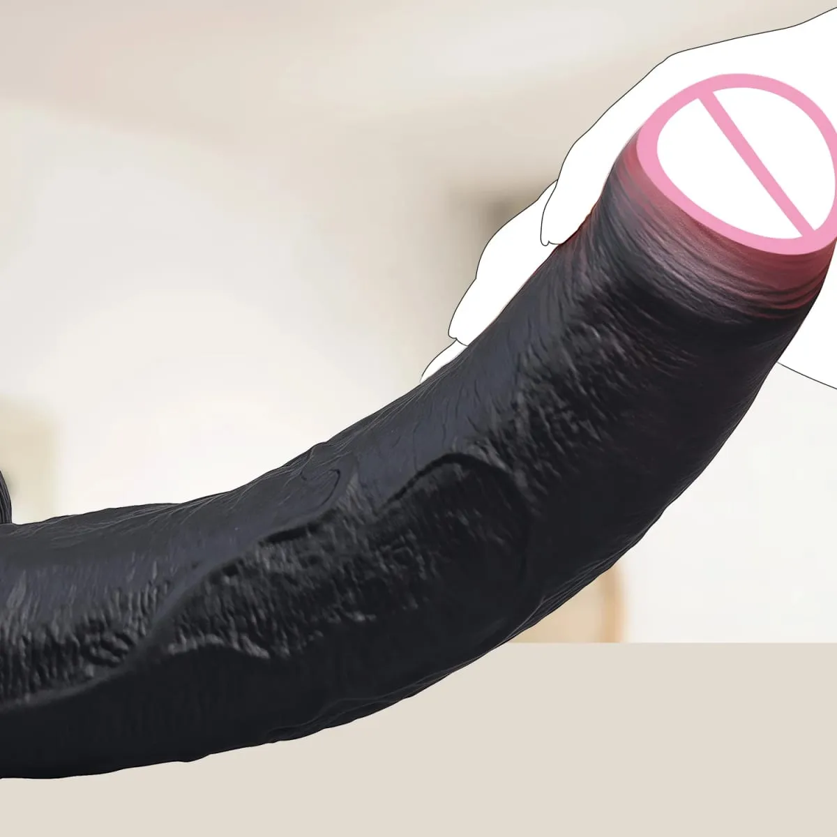 Spuer Bigger Realistic Dildos Silicone Layer Penis with Suction Cup Adult Sexy Toys for Woman Men Vagina Anal Massage Stimulator — image 6