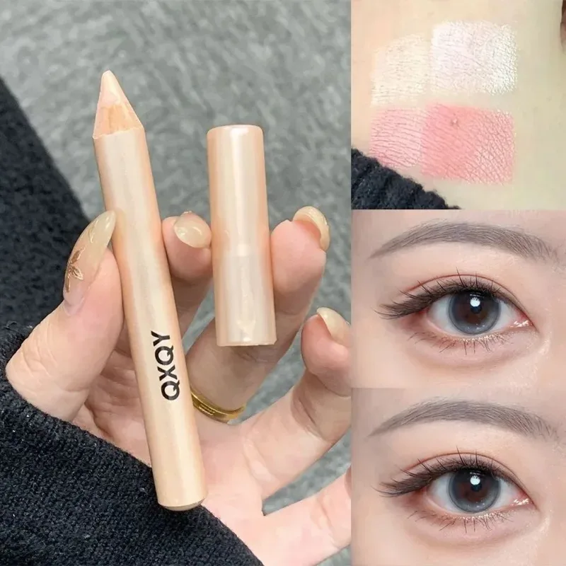 Sparkling Eye Silkworm Pen 3D Under-Eye Highlighter Pen Waterproof Smudge Long-Lasting Multi-Use Eye Liner Brightening EyeMakeup