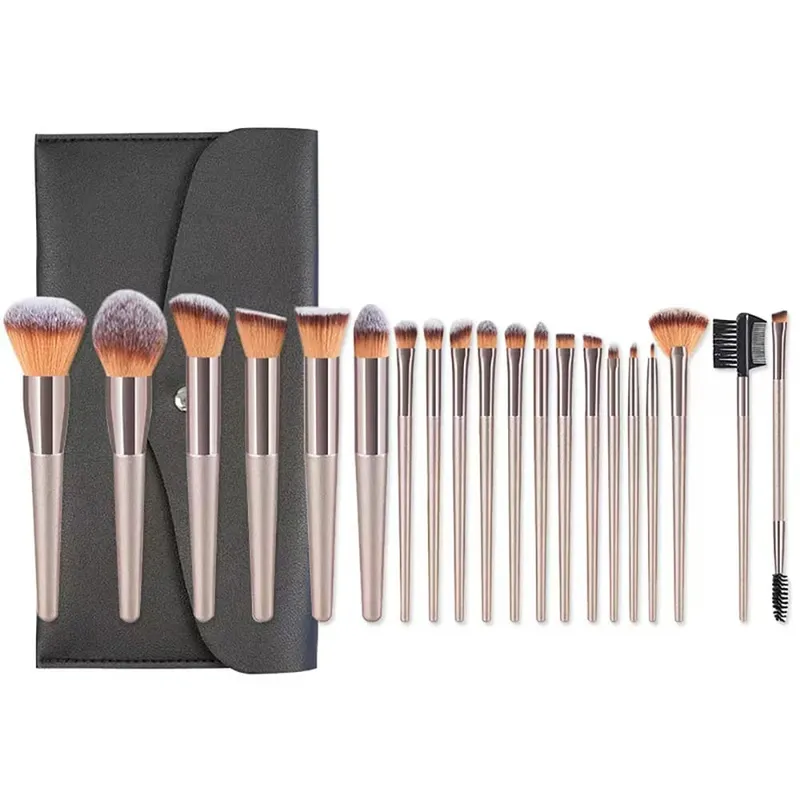 13PCS Makeup Brush Set Foundation Concealer Powder Eyeshadow Blush Brush Kabuki Blending Cosmetic Beauty Tool for Face — image 8