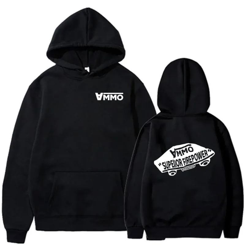 Irmãos em braços esqueleto dupla face impressão hoodies roupas femininas masculinas moda moletom oversized manga longa pullovers — image 1