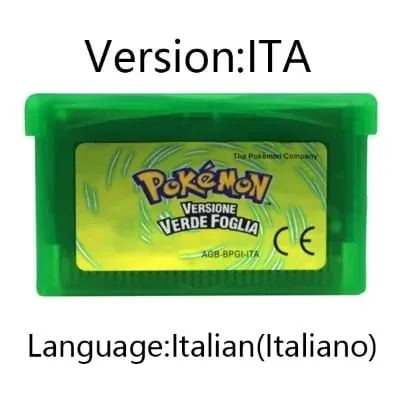 GBA Game Pokemon Series Video Game Cartridge Console Card Pokemon Emerald FireRed Ruby LeafGreen Sapphire Multi-language — image 29