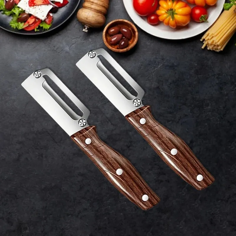 2PCS Kitchen Peeler Stainless Steel Vegetable Peeler for Cut Onions Slicing Fruit Vegetables Pumpki Specific Peeler Kitchen Tool — image 11