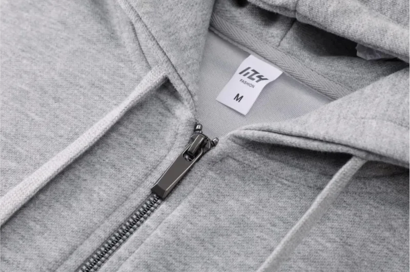 Moletom com capuz da moda, moletom com capuz, jaqueta com zíper personalizada, cardigã, logotipo impresso, logotipo bordado, roupas de algodão puro masculino e feminino — image 15