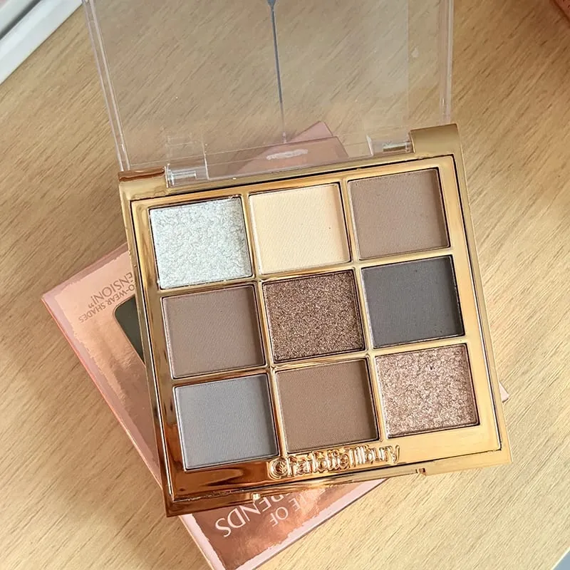 Charlotte Brand Latest Style 9 Colors Eyeshadow Palette & Highgloss Repair Gemstone Disc Nature Easy To Color Tilbury Cosmetics — image 11