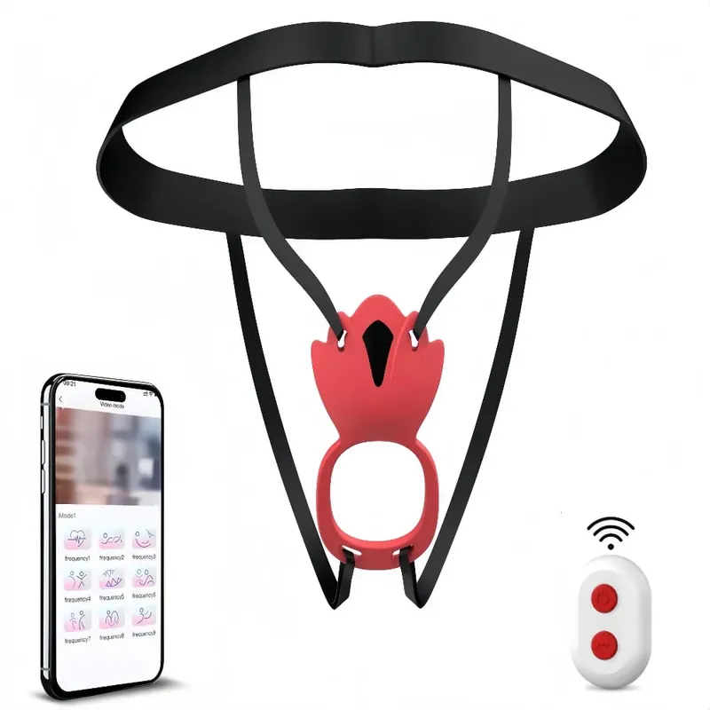 4-in-1 Wearable Vibrator 10-Frequency Vibration Penis Ring Clitoris Stimulator G-Spot Anal Massager Adult Sex Toys Masturbator — image 6