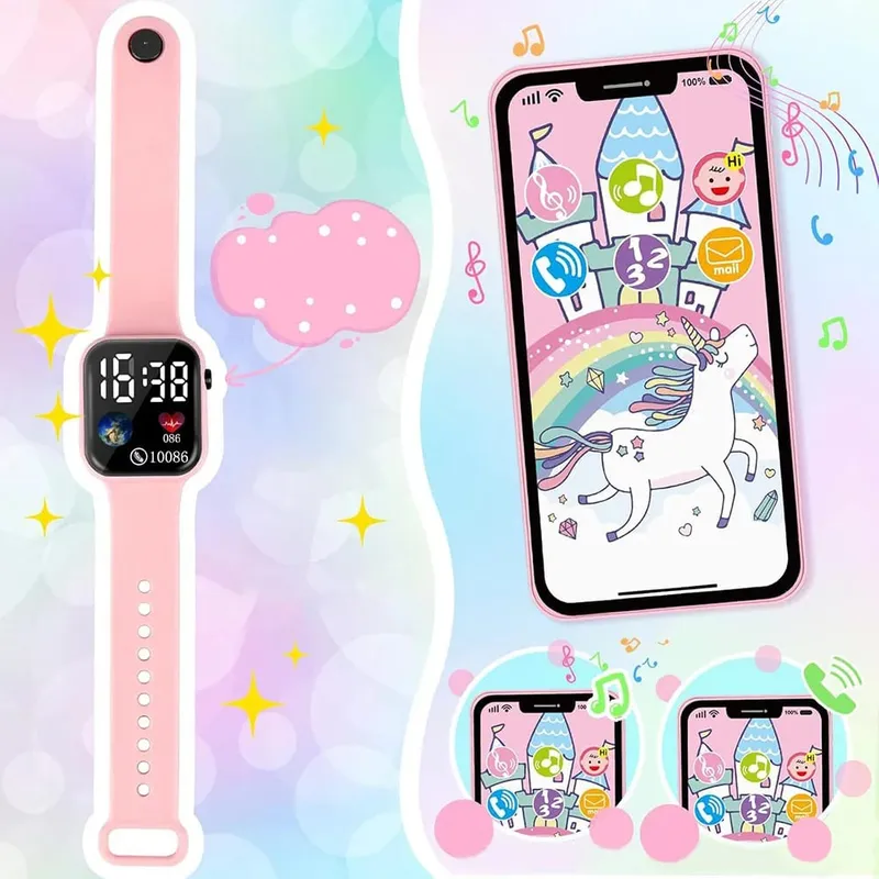 Monedero de juego para niñas pequeñas, monedero para juego de imitación para teléfono móvil/maquillaje/llaves, bolso de maquillaje de princesa para niñas, regalo de cumpleaños y Navidad — image 6