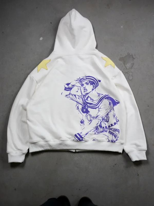 Y2k Jojo Bizarre Adventure Hoodies Women Anime Jackets Hoodie Harajuku Streetwear Pullover Sweatshirt Men Clothing — image 25