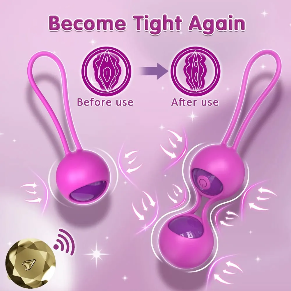 Bola vaginal de controle remoto, brinquedo sexual para mulheres, vibrador, simulador de bola de kegel, vagina, chinês, ben wa, exercitador de aperto — image 6