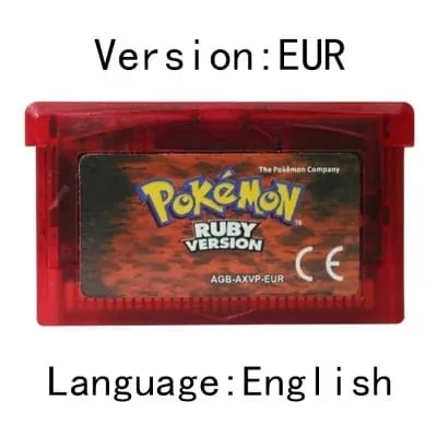 GBA Game Pokemon Series Video Game Cartridge Console Card Pokemon Emerald FireRed Ruby LeafGreen Sapphire Multi-language — image 15