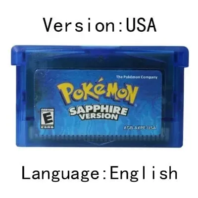 GBA Game Pokemon Series Video Game Cartridge Console Card Pokemon Emerald FireRed Ruby LeafGreen Sapphire Multi-language — image 4