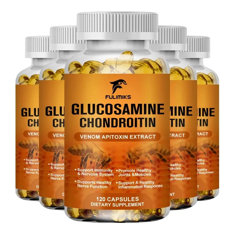 Bee Venom Joint Supplement with Glucosamine Chondroitin & Turmeric Supports Joint Comfort & Bone Health for Adults — image 12