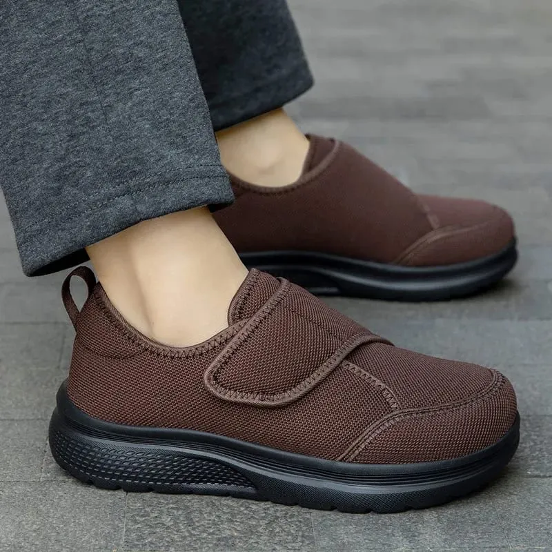 New Wide Toe Men Barefoot Shoes Orthopedics Wide Feet Swollen Shoes Comfortable Diabetic Shoes Walking Shoes Men's Shoes — image 6