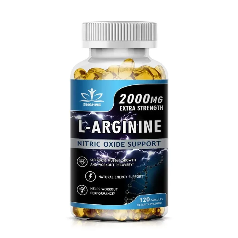 Super Arginine - 2000 Mg Pre-Exercise Supplement - Promotes Muscle Growth And Strengthens Muscle Energy And Endurance — image 2