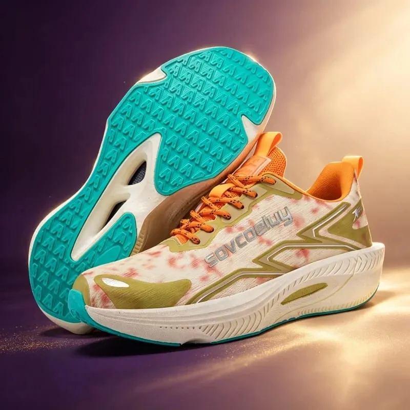 Running Shoes Men Marathon Athletic Race Sports Outdoor Carbon Plate Breathable Lightweight Comfortable Women's Casual Sneakers — image 3