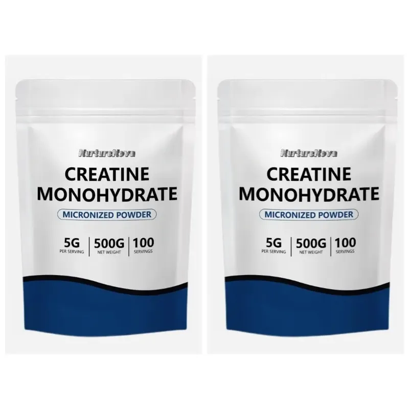 NutureNova Creatine Monohydrate Powder Micronized Gym Strength Training Ingredient for Fitness 100 Servings 500g Net Weight — image 8
