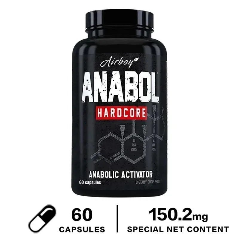 Anabol 하드코어 보충제 - 근육 단백질 합성을 촉진하고 근력을 증가시키는 동화작용 근육 강화 보충제 — image 8