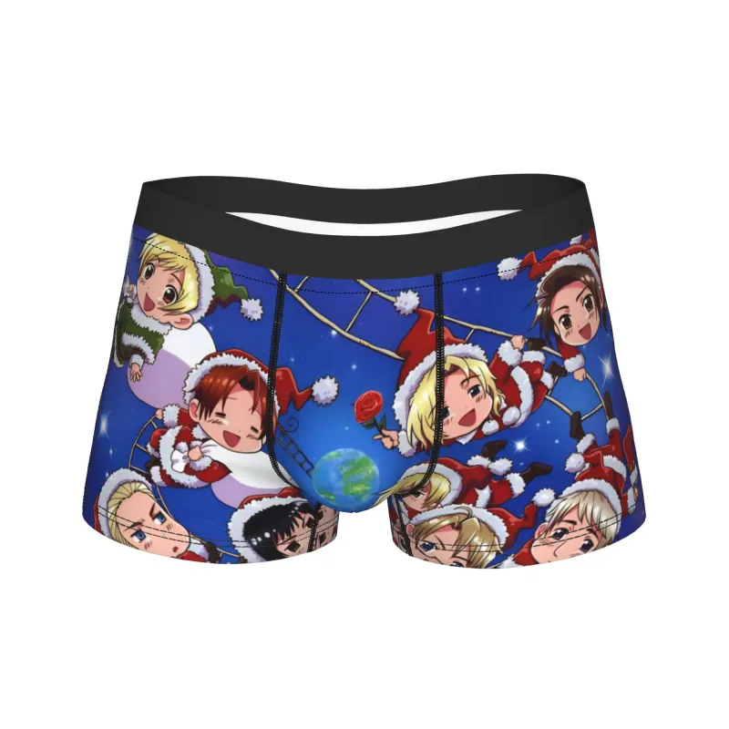 Hetalia World Stars Masculino Boxer Shorts Cuecas aconchegantes — image 12
