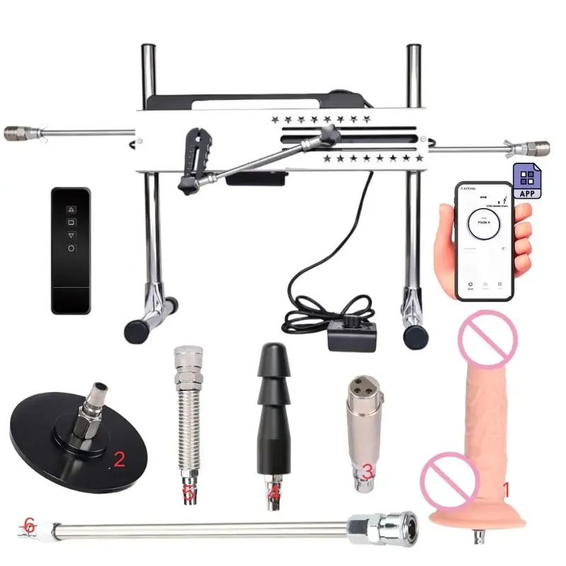 Rough Beast APP Control Makapangyarihang Sex Machine para sa Babae at Lalaki Masturbesyon Love Machine na may Dildo Toy Shop Penetration Sextoys — image 21