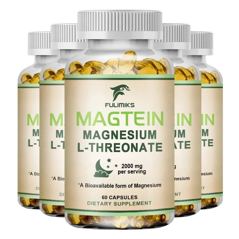 Magnesium L-Threonate Supplement with Magtein Supports Short & Long-Term Memory Cognitive Health Focus Bone & Joint Health — image 11
