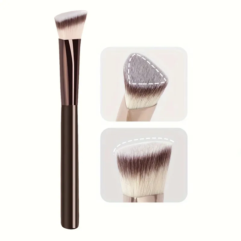 Premium Concealer Brush Triangle Brush Head Soft Synthetic Bristles Fit for The Skin — image 10