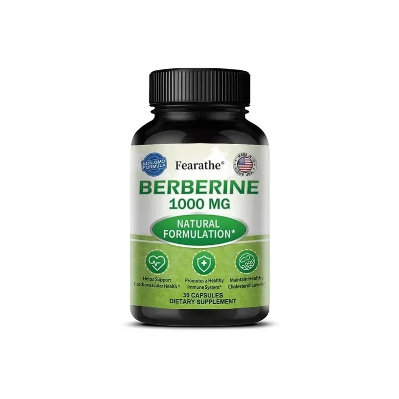 Berberine 1000 Mg Supplement Highly Absorbed Supports Cardiovascular Health Regulates Gut Flora Balance Improves Digestion — image 8